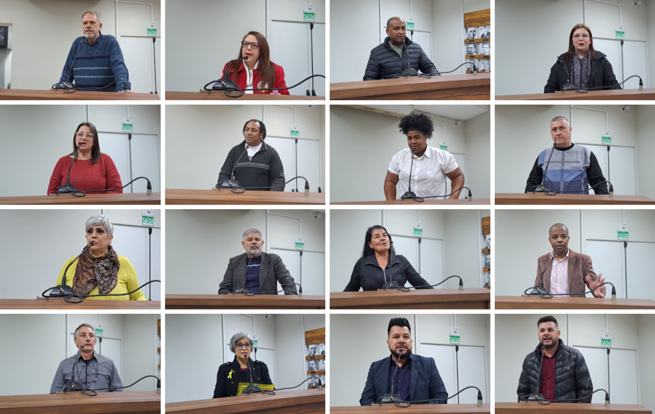 Candidatos ao Conselho Tutelar se apresentam na Câmara de Vereadores; eleição é dia 1º
