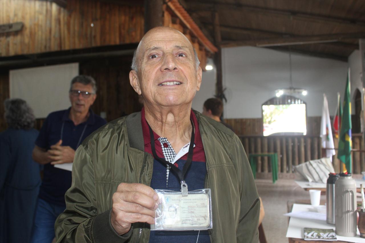 aposentado Du&iacute;lioFilomeno dedicou 28 anos de sua vida &agrave; empresa