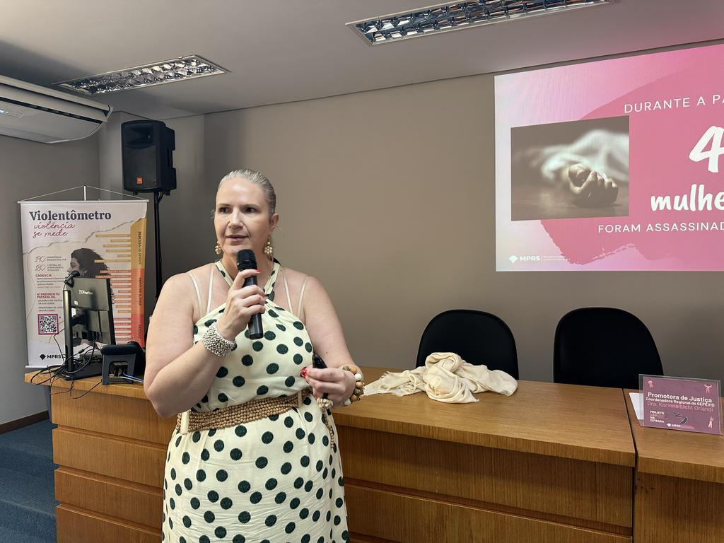 Ministério Público promove capacitação da rede de enfrentamento à violência contra a mulher em Guaíba