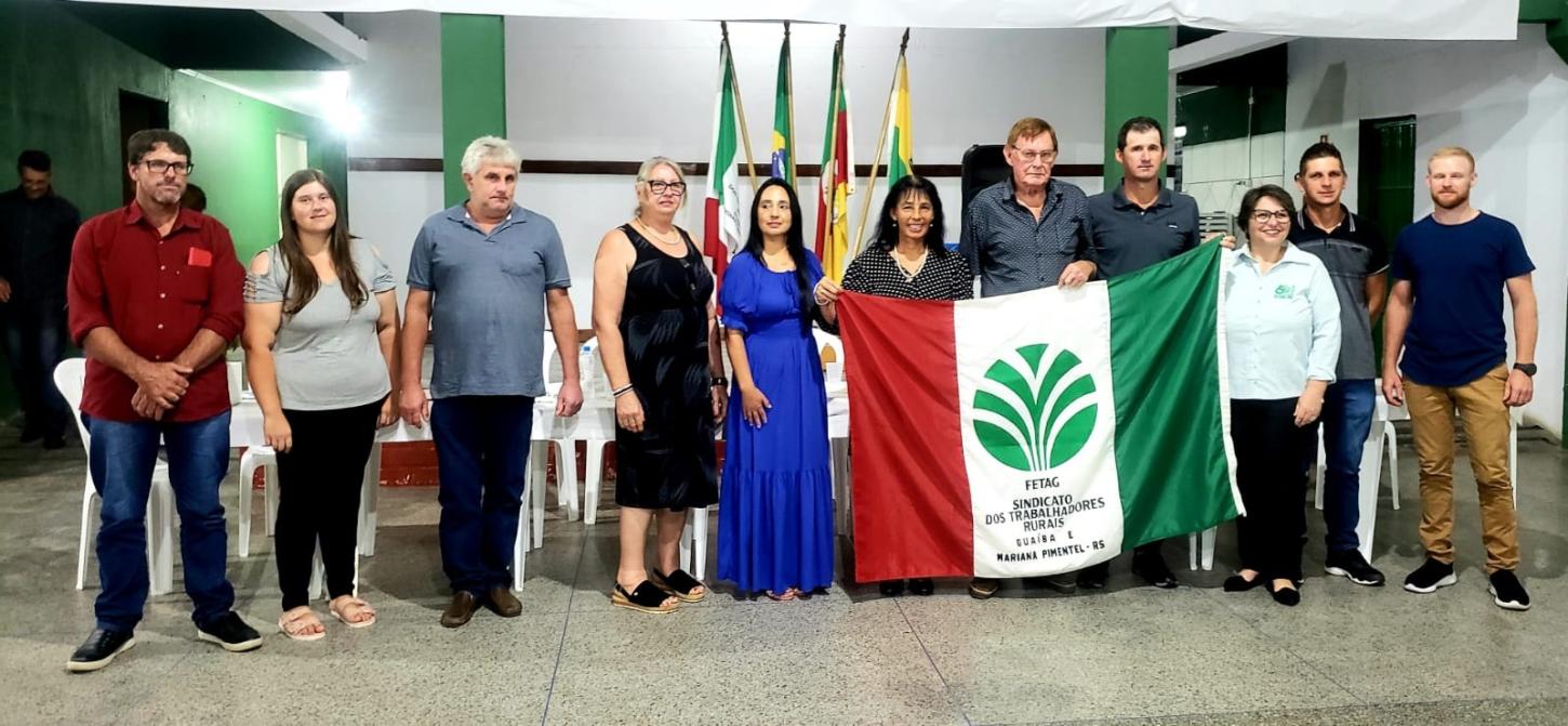 Simone Pilagatti é a primeira presidente do Sindicato dos Trabalhadores Rurais de Guaíba