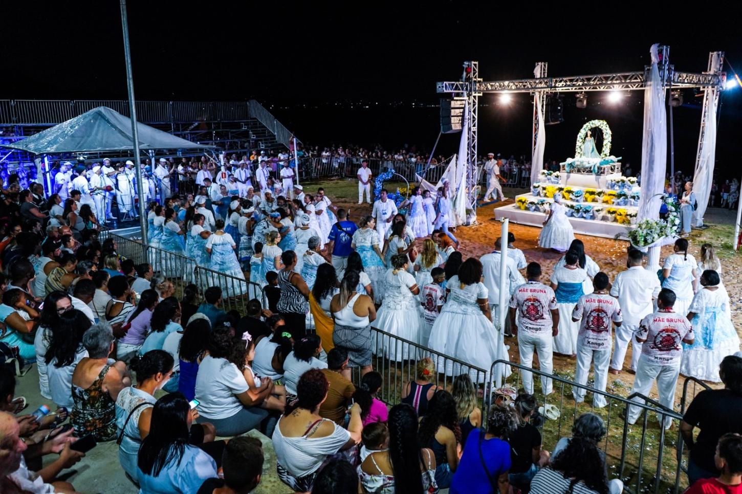 46ª festa em homenagem a Iemanjá é nesta quinta-feira na Praia da Alegria