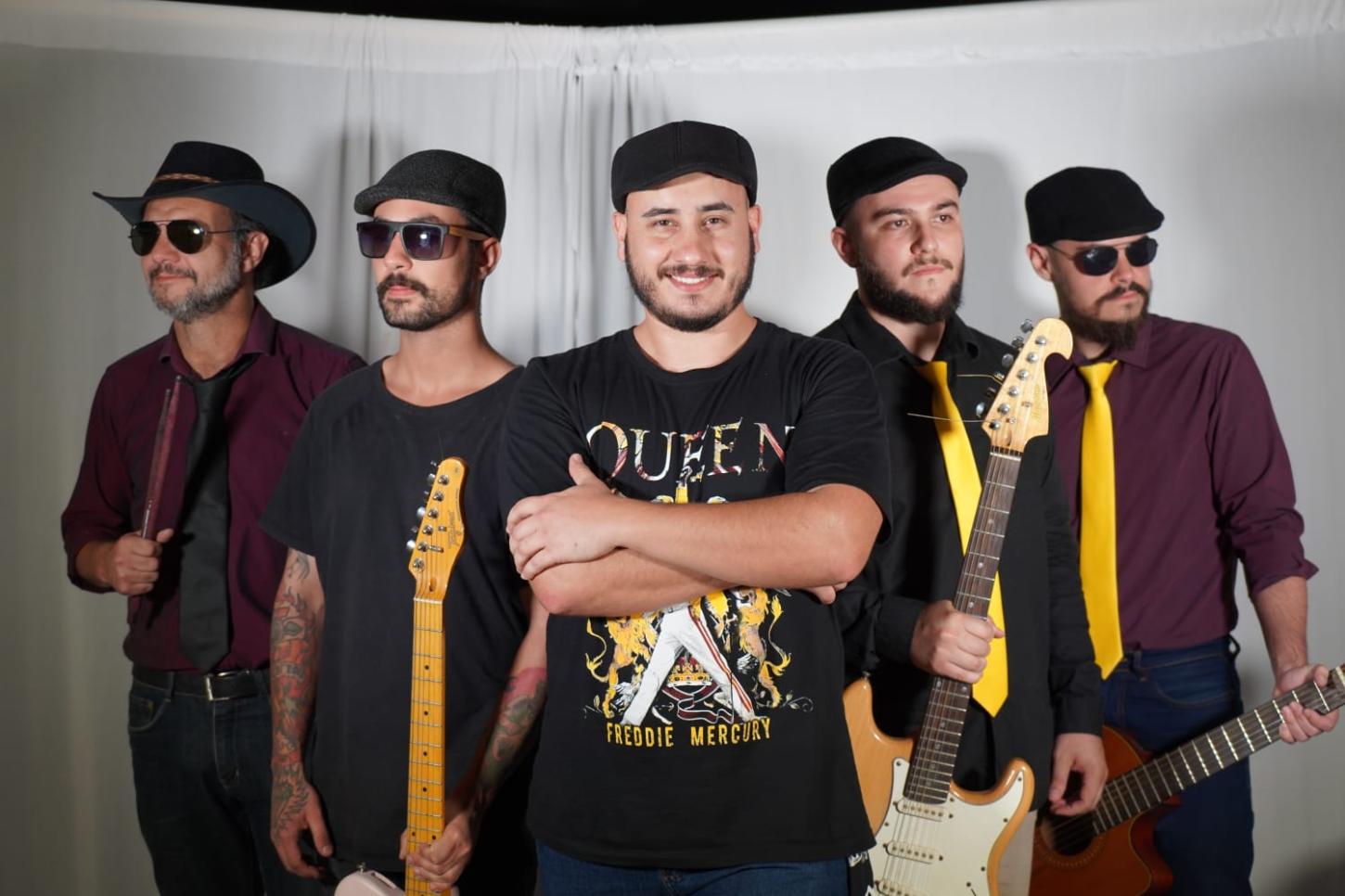 Banda guaibense 'Os Racoons' participa de concurso para se apresentar no Lollapalooza, em São Paulo