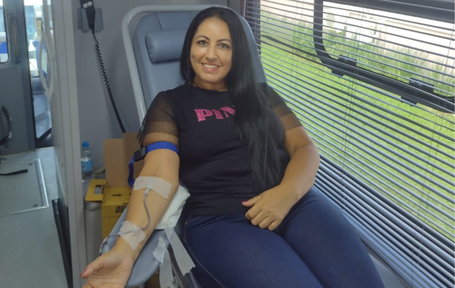 80 mulheres doam sangue na 5ª edição do projeto Sangue de Mulher, em Guaíba