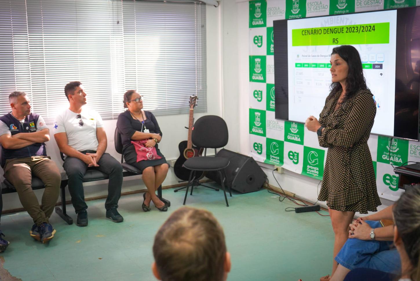Prefeitura de Guaíba realiza formação de agentes comunitários e enfermeiros sobre a dengue