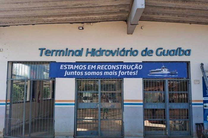 Catamarã segue sem data definida para o retorno da travessia Porto Alegre-Guaíba