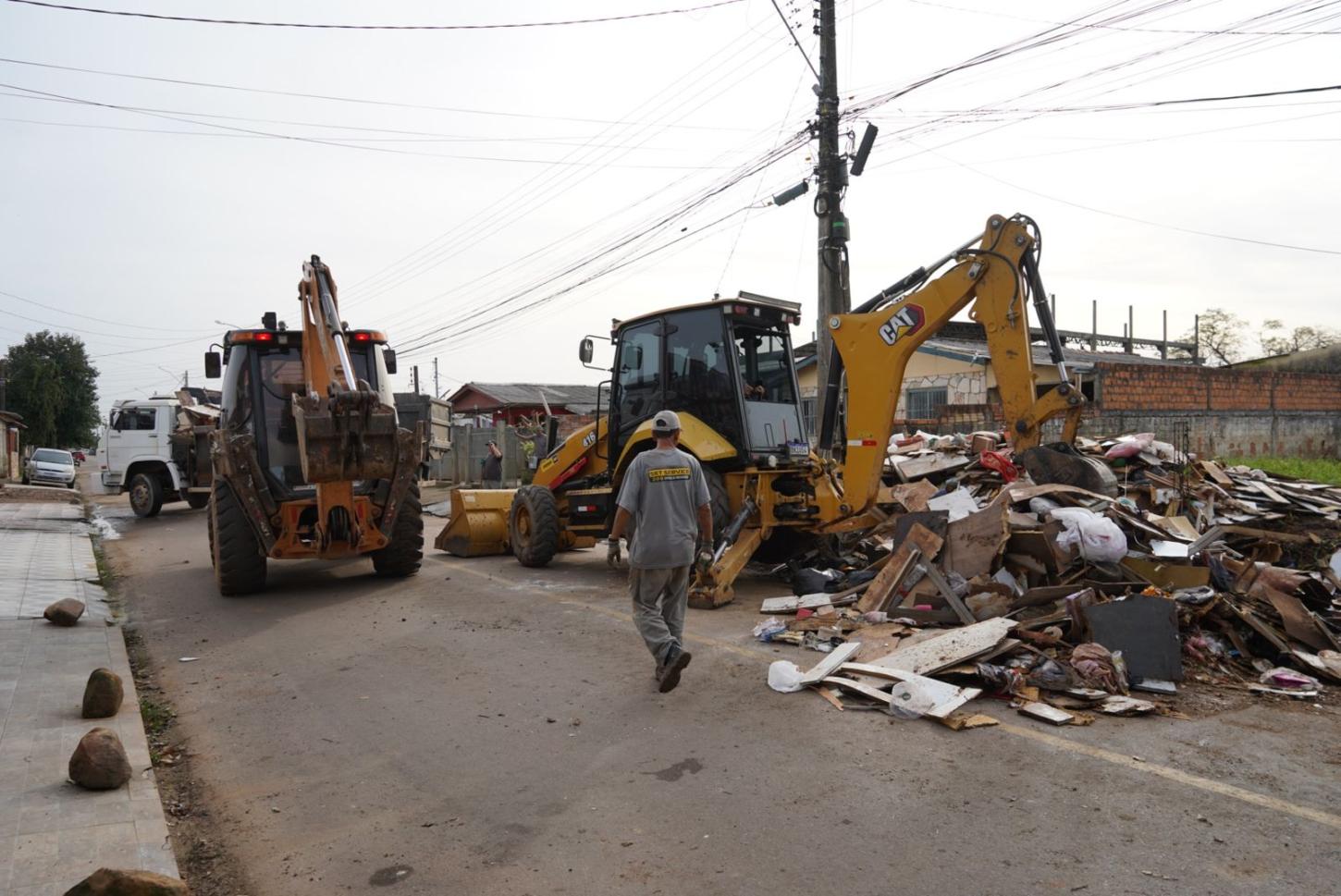 Prefeitura de Guaíba homologa R$ 26 milhões para limpeza das áreas atingidas pela enchente de maio