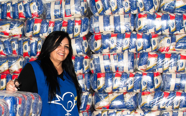Banco de Alimentos recebe doação de quase 10 mil quilos de alimentos da 3ª Corrida do Sesi