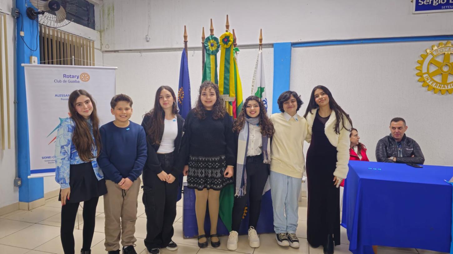 Isabela Ranzan assume a presidência do Interact Club de Guaíba