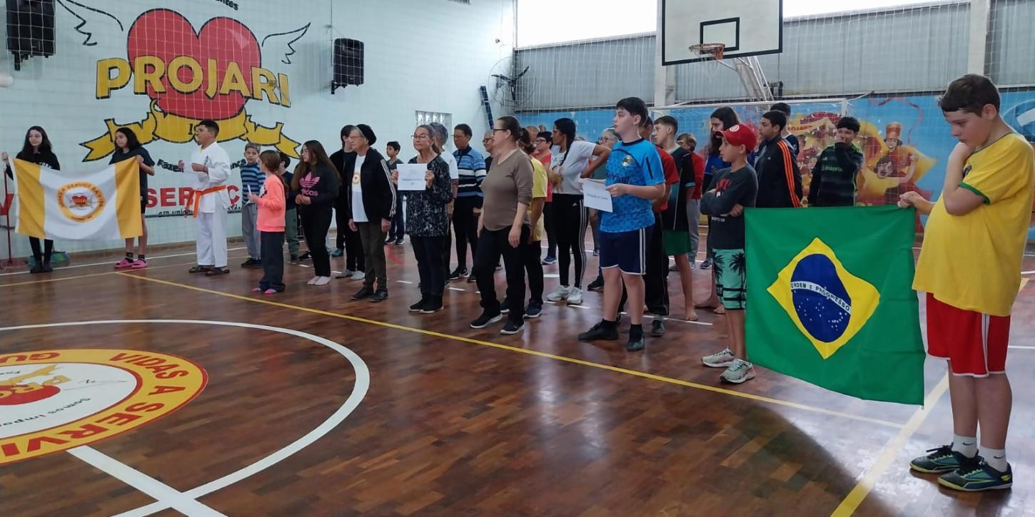 Semana Olímpica movimenta participantes do Projari