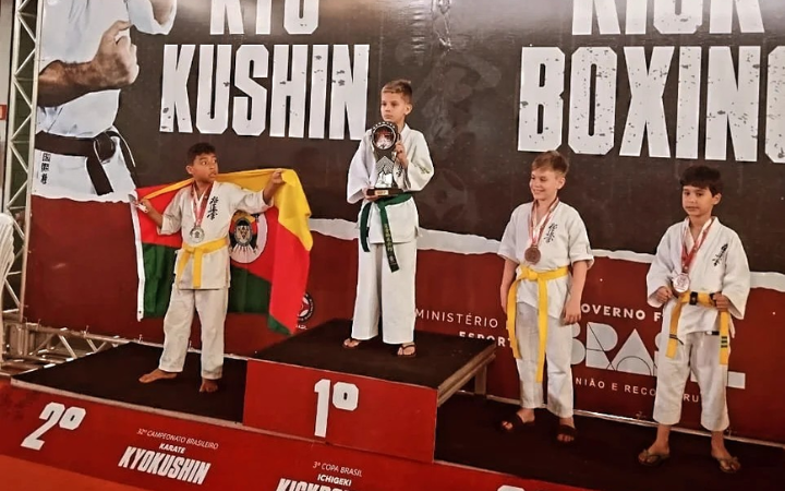 Atletas de Guaíba são destaques no Campeonato Brasileiro de Karatê Kyokushin, em Minas Gerais