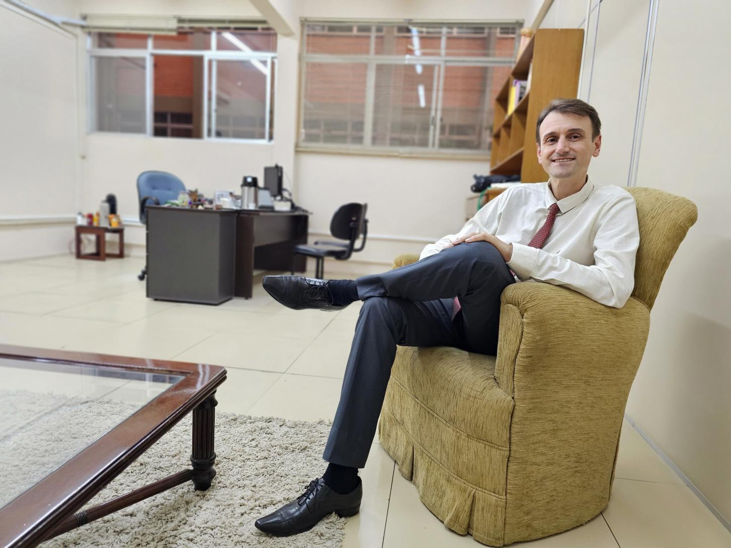 Entrevista: novo reitor da Ulbra no Rio Grande do Sul, Adriano Chiarani da Silva, visita Guaíba
