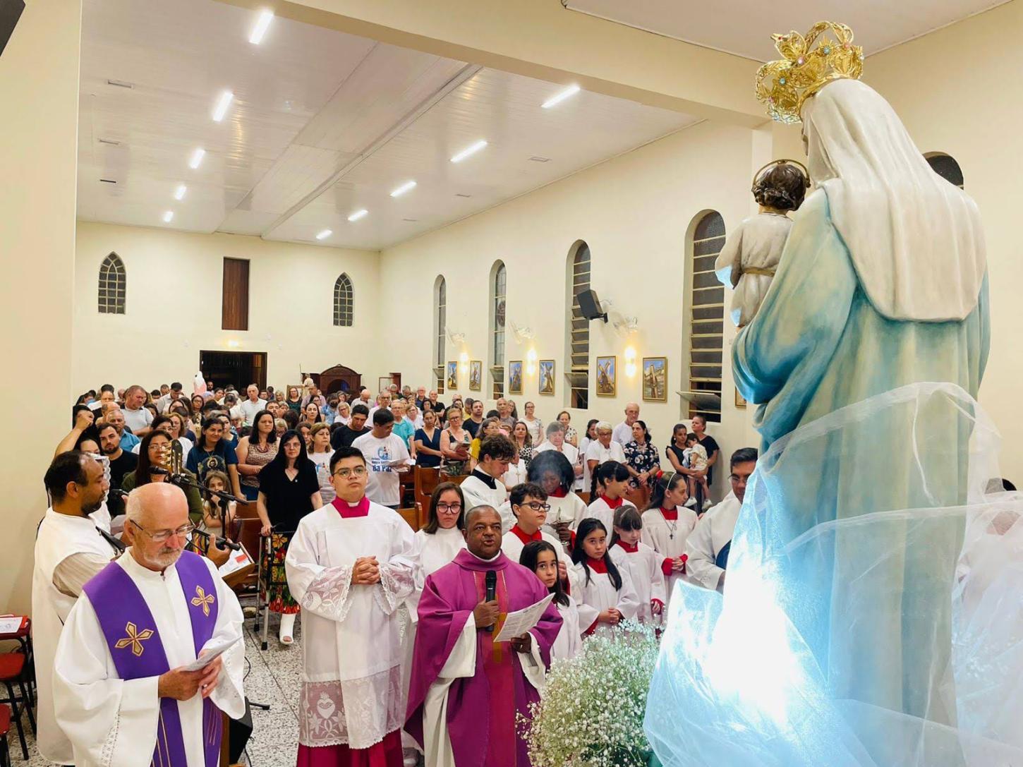 Comunidade promove a Festa de Nossa Senhora da Paz neste domingo; veja a programação