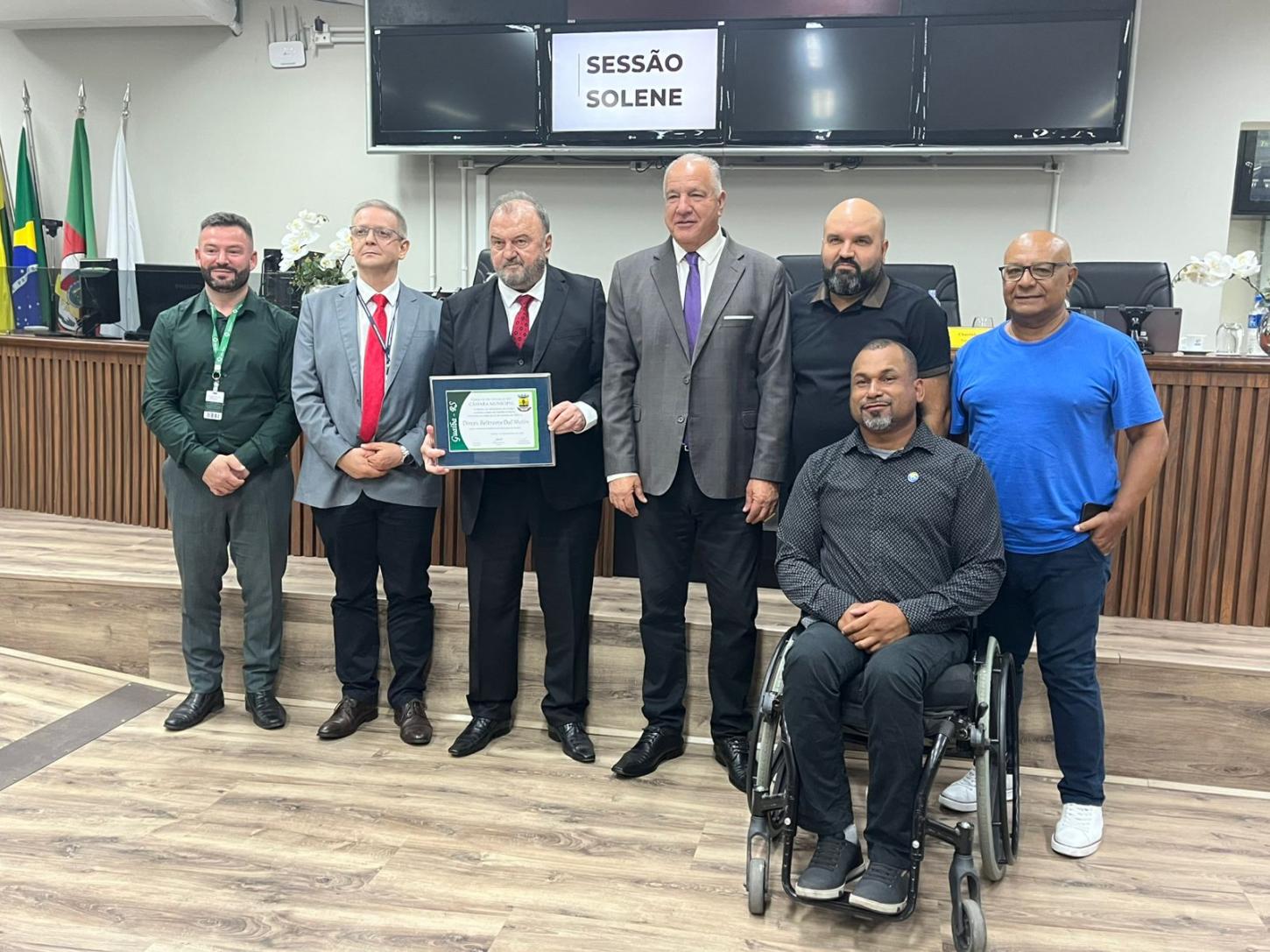 Maria Luiza, Fábio Malcorra, Dirceu Dal’Molin e Guardiões: vereadores prestam as últimas homenagens de 2024