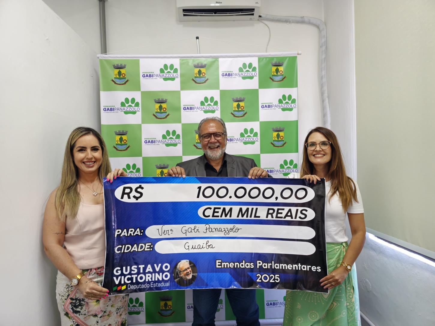 Deputado Gustavo Victorino destina R$ 100 mil em emenda para a defesa das mulheres em Guaíba