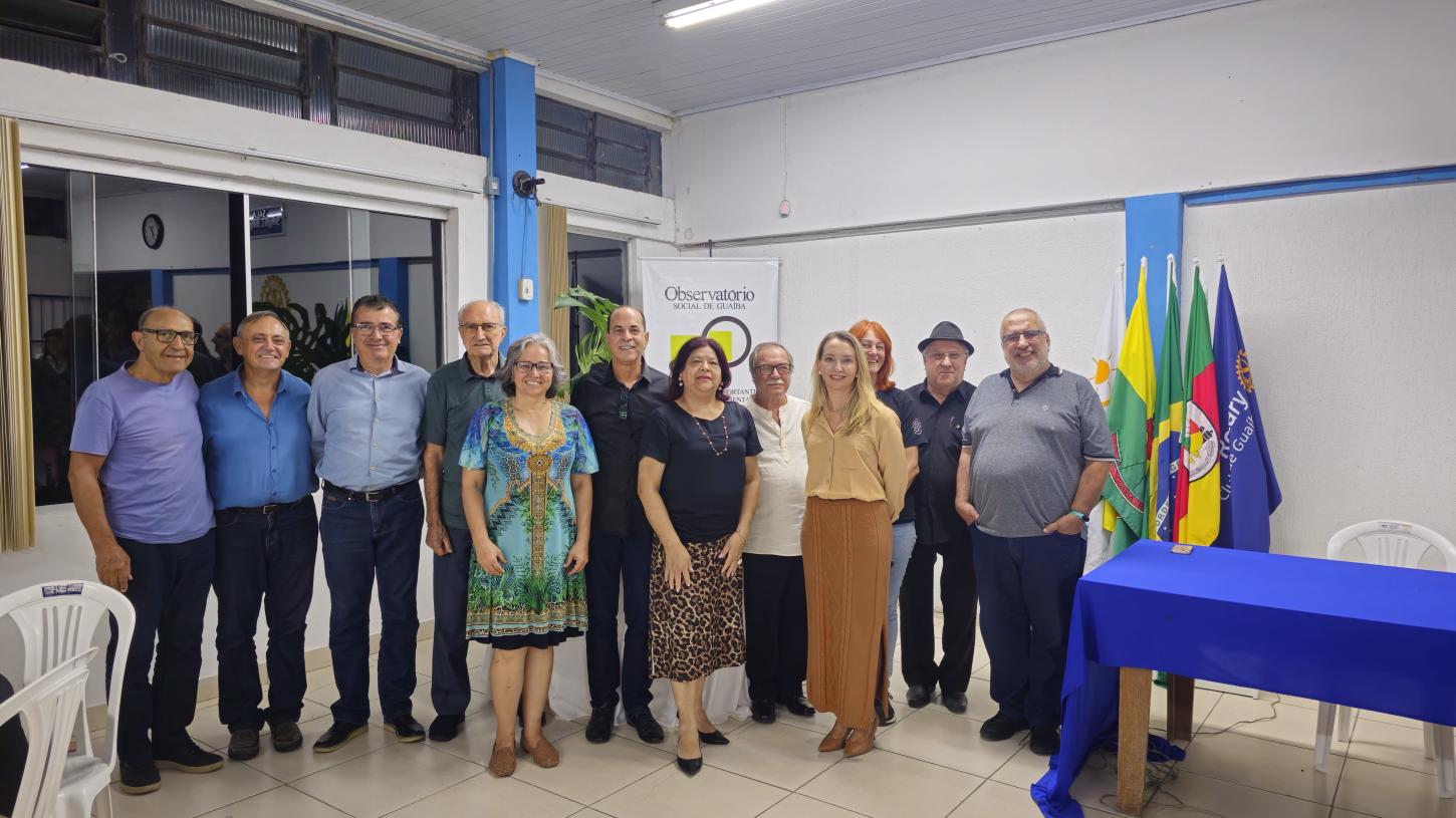 Observatório Social de Guaíba comemora 8 anos e empossa novo conselho de administração