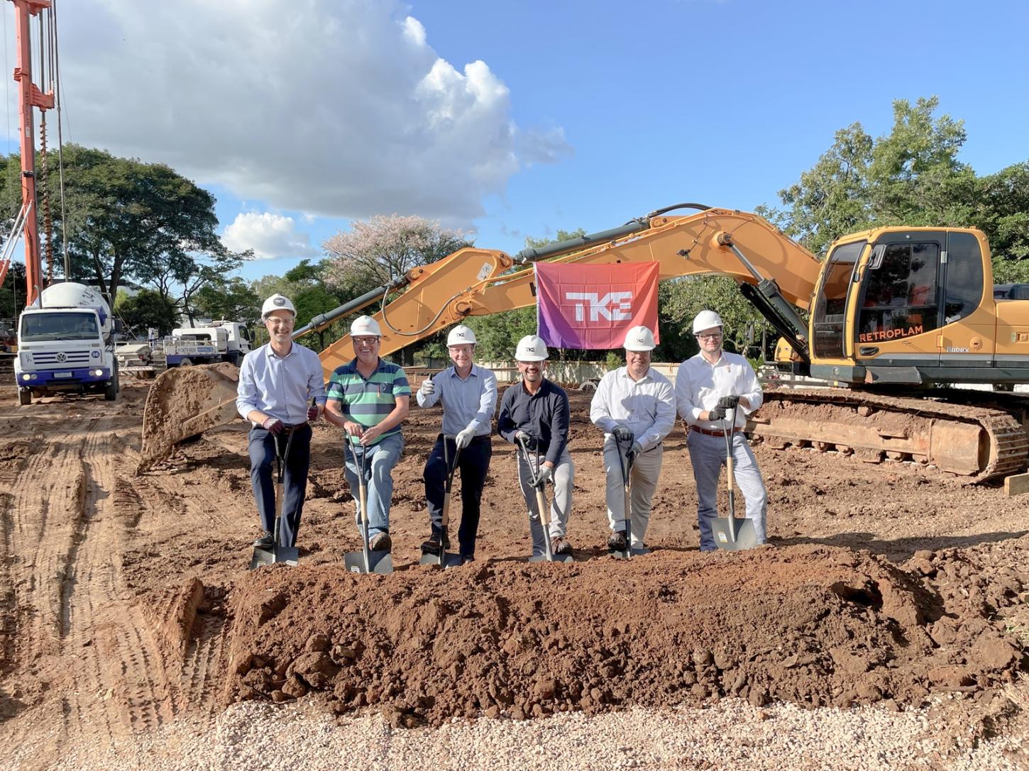TK Elevator inicia obra de ampliação com a construção do novo centro de pesquisa global em Guaíba
