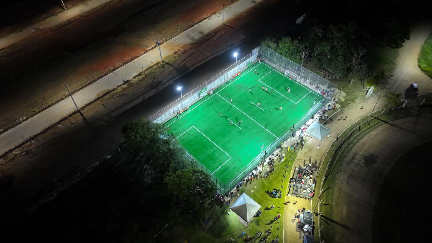 Inauguração de quadra abre a temporada dos Jogos Municipais Fut7 no Coelhão