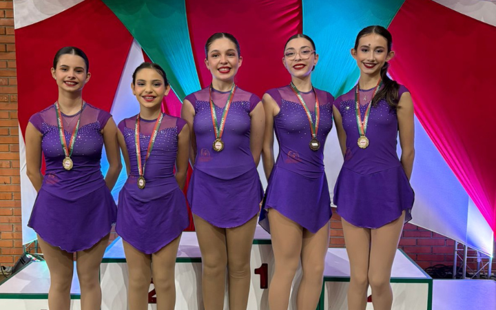 Atletas de Guaíba conquistam medalhas na Copa Patinart, em Porto Alegre