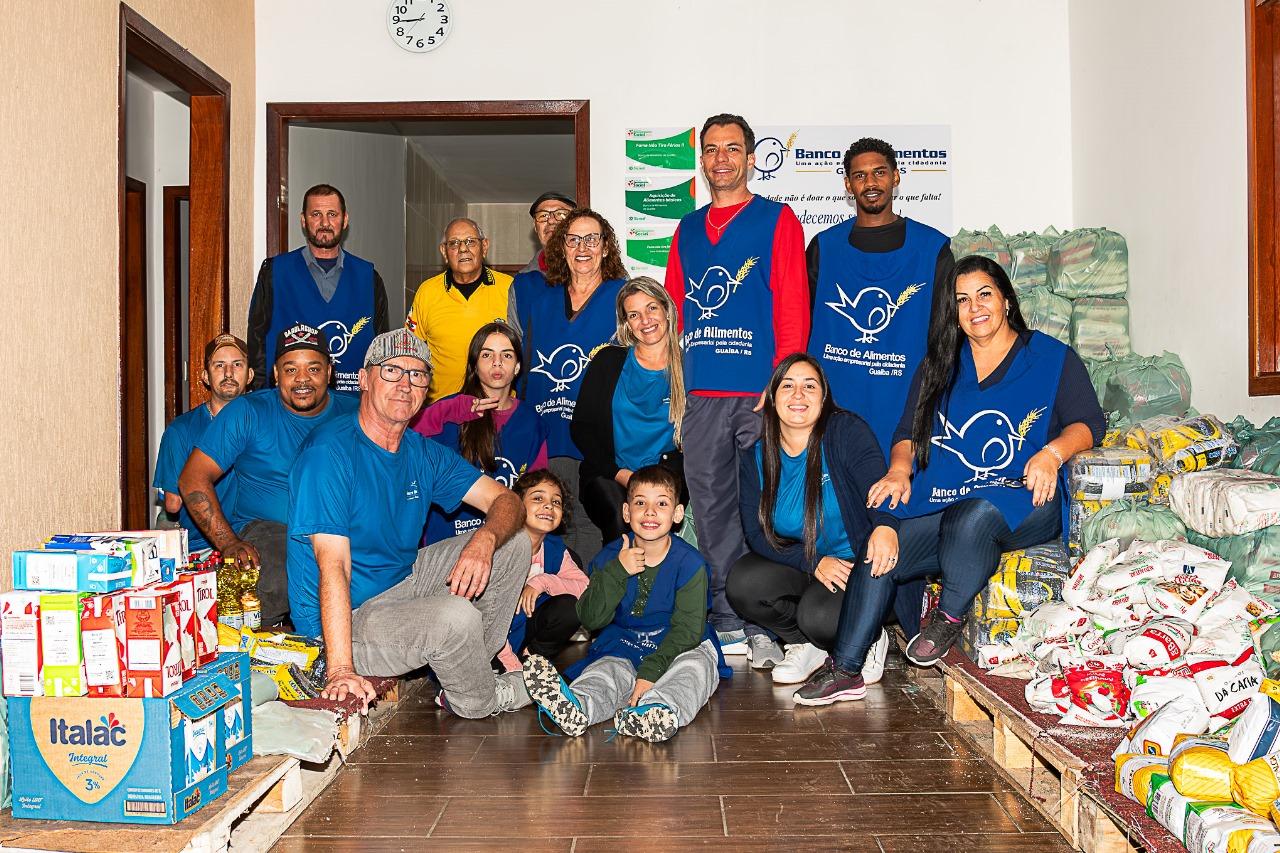 Banco de Alimentos de Guaíba convida a todos para participarem de mais um Sábado Solidário