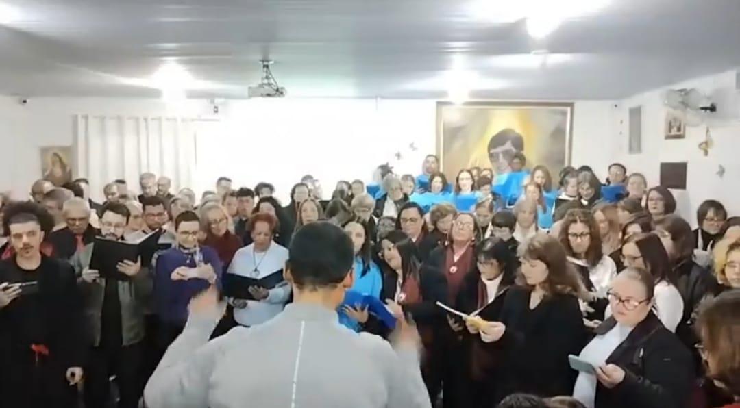 1º Encontro de Coros de Inverno da ASCORG reúne mais de 300 pessoas no Lar Irmã Esther