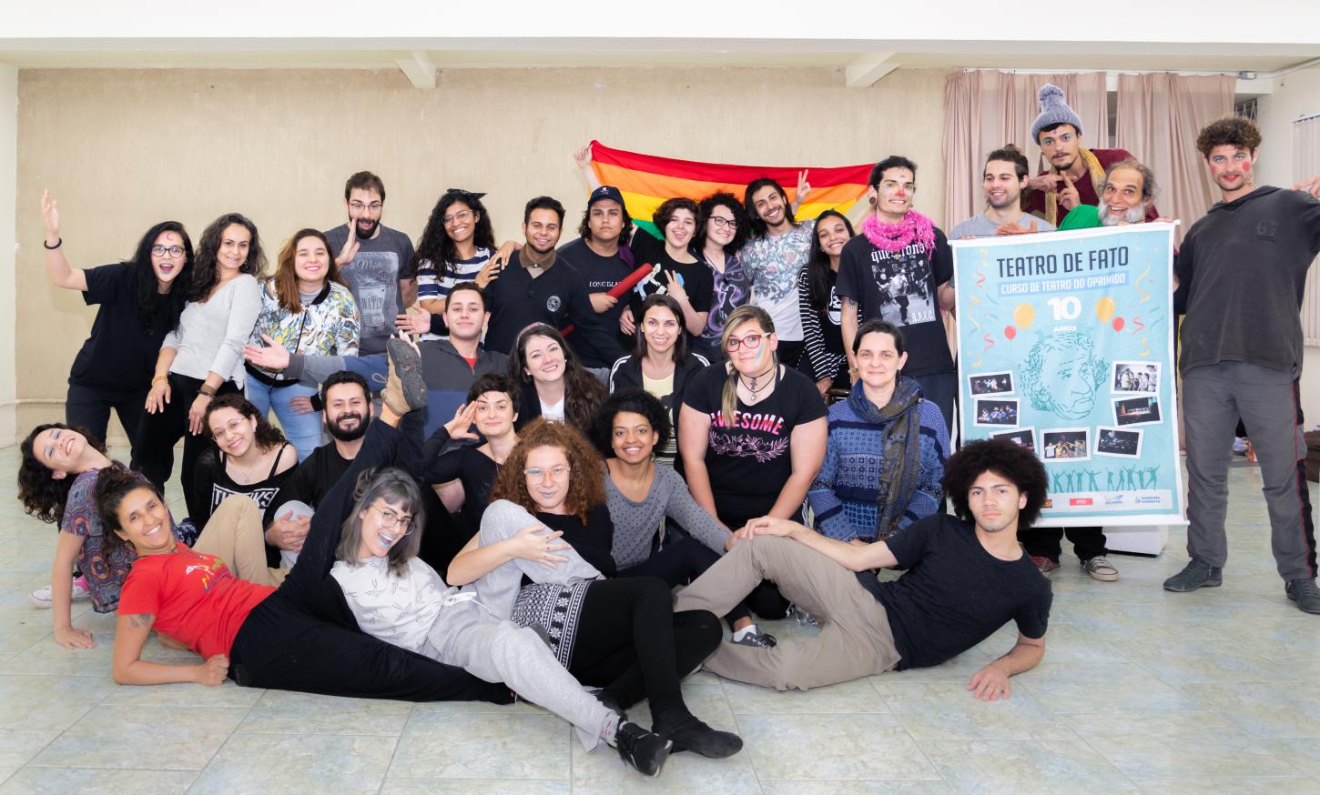 Inscrições gratuitas para o curso de teatro do oprimido terminam neste sábado