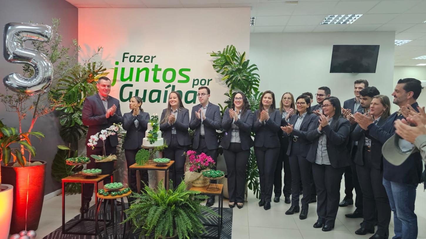 Agência do Sicredi comemora 25 anos de história em Guaíba