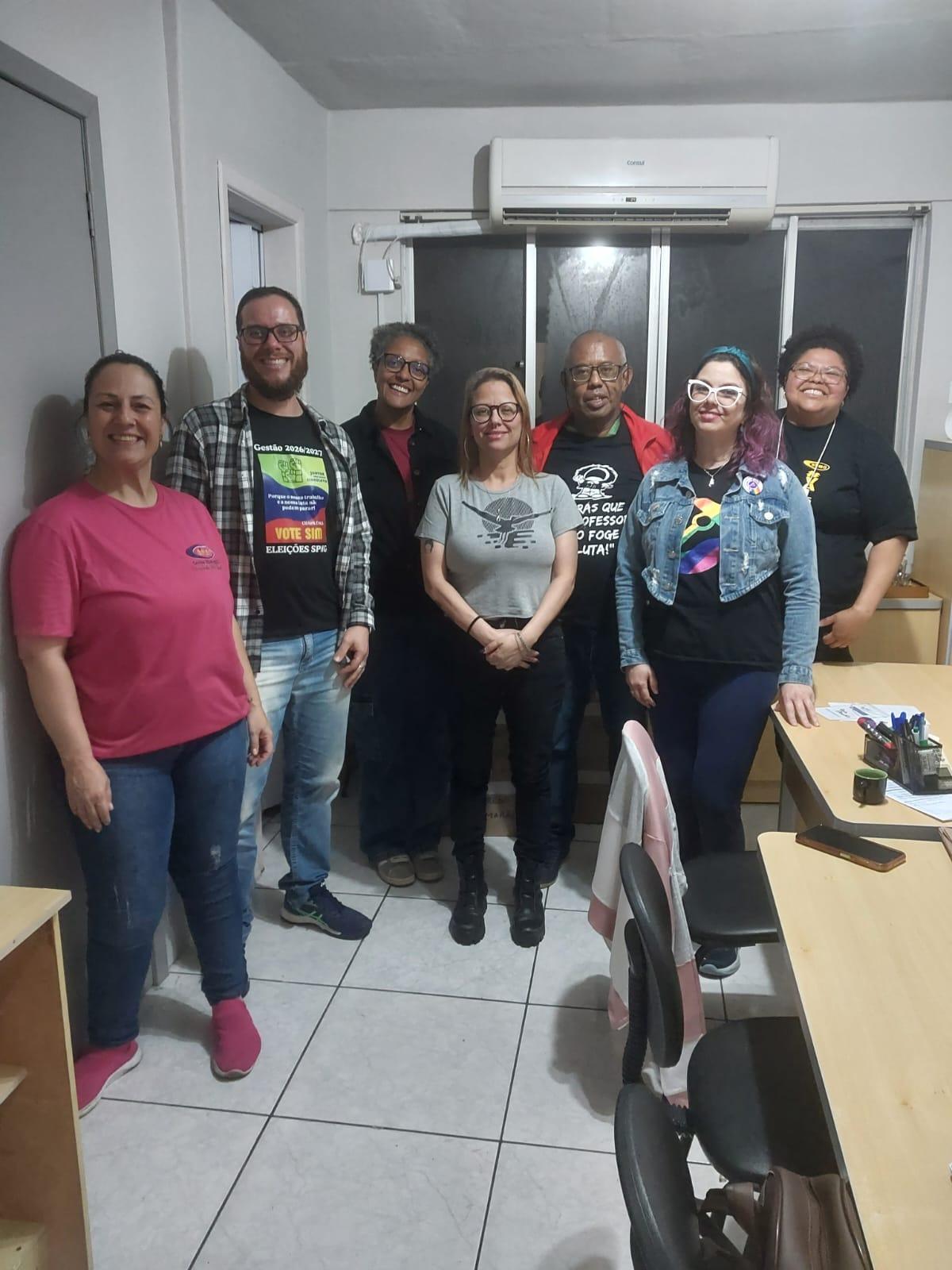 Michele Tavares é reeleita presidente do Sindicato dos Professores Municipais de Guaíba