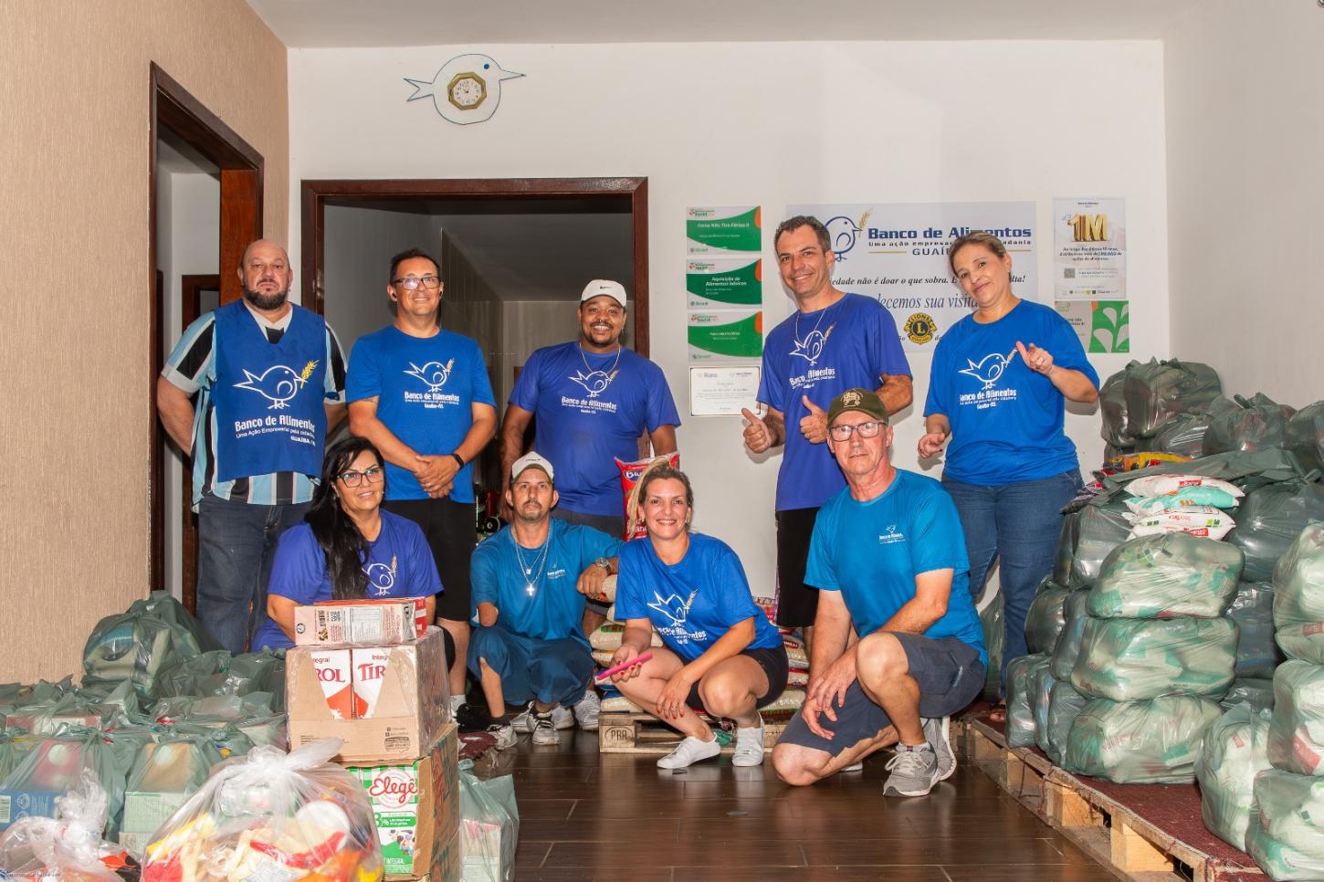 Banco de Alimentos arrecada doações em mais uma edição do 'Sábado Solidário' neste fim de semana