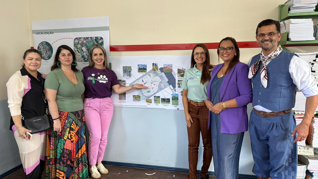 Nova praça no bairro Pedras Brancas terá primeiro espaço pet público de Guaíba