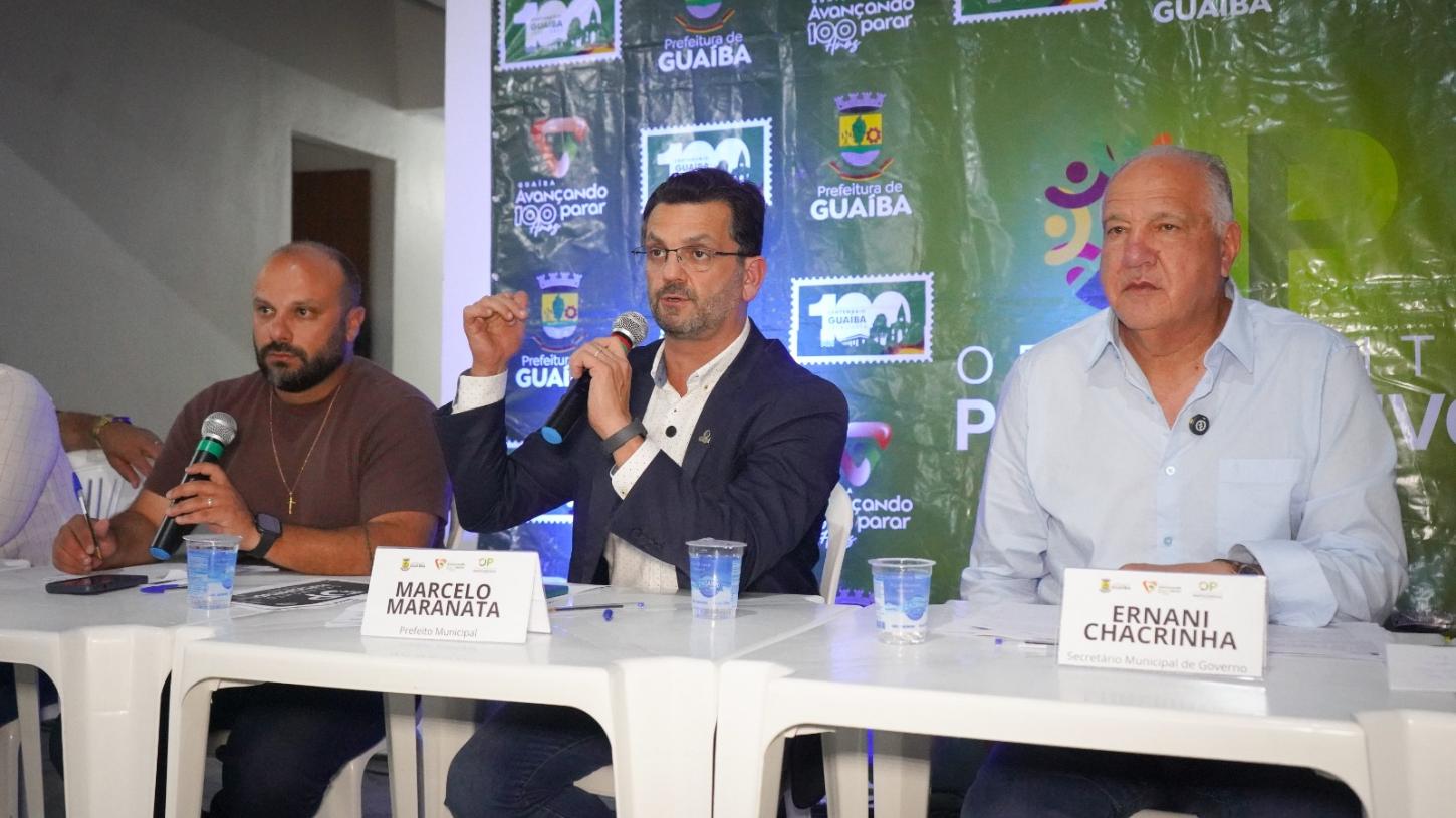 Prefeitura realiza entregas do Orçamento Participativo 2025 em diferentes regiões de Guaíba