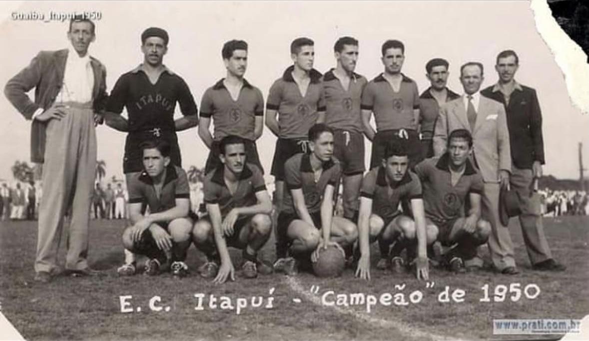 Itapuí foi campeão do estadual de 1950