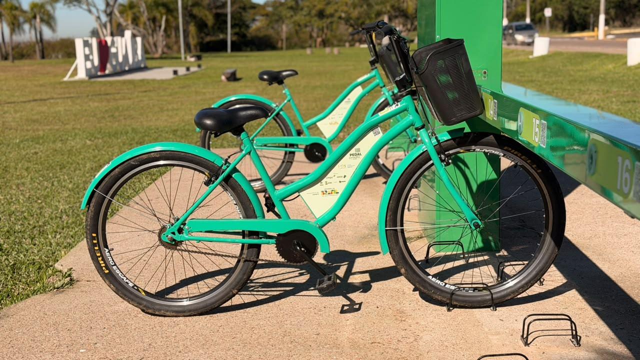 Veja como se cadastrar e andar nas bicicletas do projeto Pedal Sustentável, em Guaíba