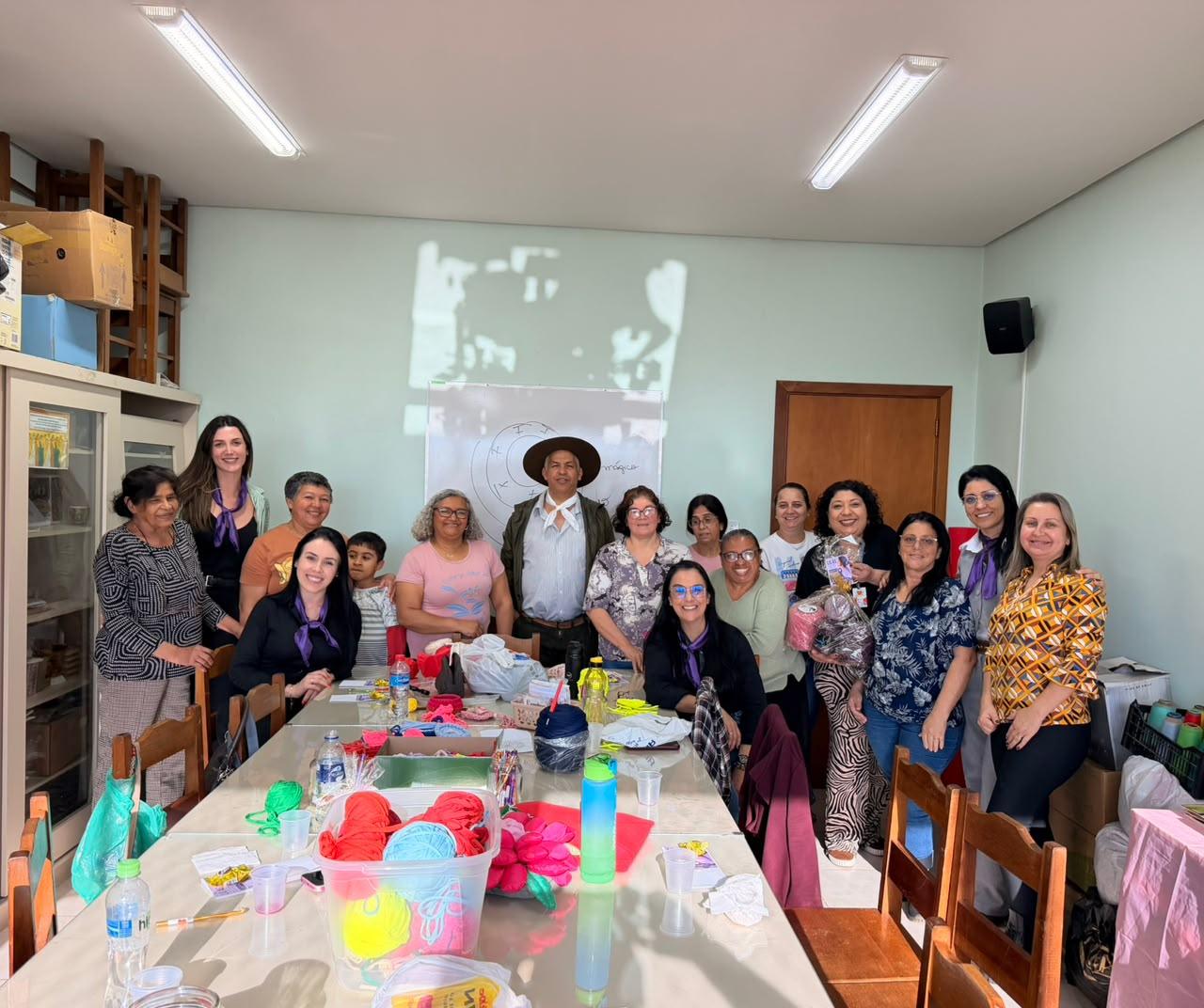 Agosto Lilás: Câmara promove atividade de conscientização sobre violência contra a mulher no Projari