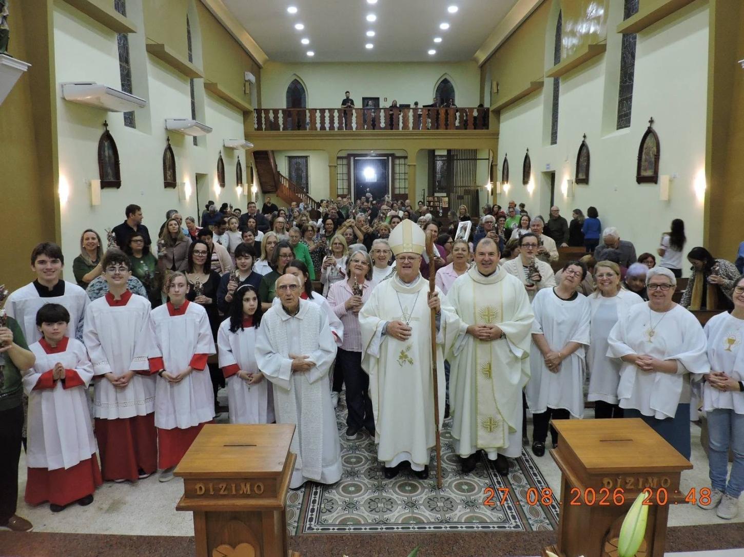 Guaíba recebe réplicas da imagem de Nossa Senhora do Livramento, padroeira da cidade
