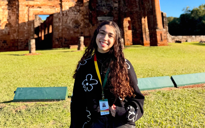 Jovem guaibense é selecionada para intercâmbio em celebração aos 400 anos das Missões Jesuíticas