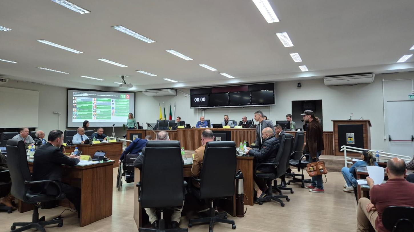 Câmara de Guaíba aprova LDO de 2027 com previsão de queda nas receitas e despesas