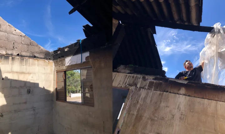 Ex-embaixatriz da terceira idade do Carnaval pede ajuda após incêndio atingir sua casa em Guaíba